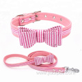 Leather Pet Dog Collars Leash Training Dogs Collar